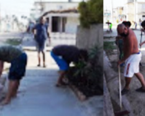 Mujer, presencia en el barrio