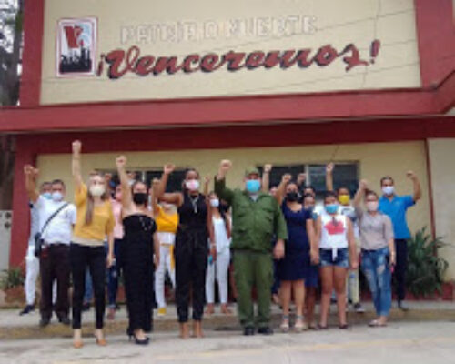 Ratifican jóvenes moronenses convicción de Patria o Muerte
