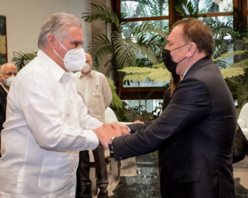 Recibió Díaz-Canel a vicepresidente del Gobierno de la Federación de Rusia