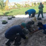 Laboran en mejoramiento de playas de Jardines del Rey