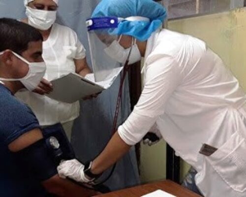 Siguen evolución de pacientes recuperados de la Covid-19 en Morón