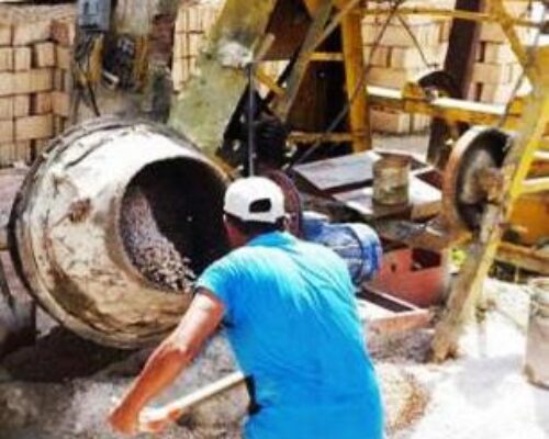 Contribuye producción de bloques a mejoramiento del fondo habitacional