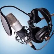 Locutores de la radio en Morón