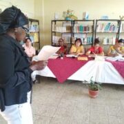 Célida, especialista principal en escuela rural de Morón