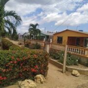 Con los vecinos de Los Quemados