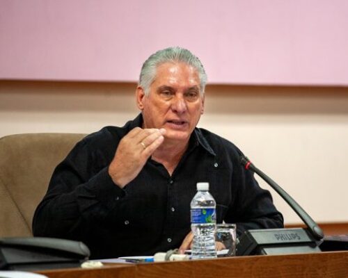 Se trata de ordenar, explicó Díaz-Canel