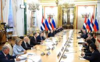 Fructífero encuentro  entre Vladimir Putin y Miguel Díaz-Canel
