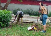 Acometen acciones de limpieza y embellecimiento en Morón por el 26 de julio