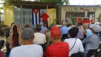 Desarrollan trabajadores actividad político cultural en saludo al 26 de Julio