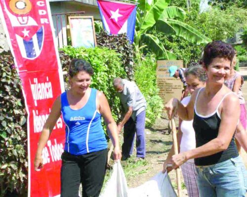 Acometen tareas en Morón por el 28 de septiembre