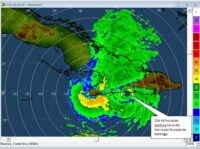 Atentos en Morón a cruce de Melissa por región oriental