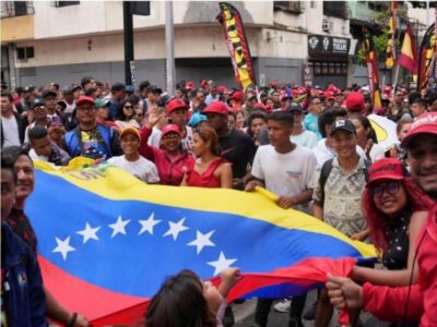 Las calles venezolanas en permanente lucha