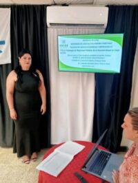 Defiende tesis Directora de sucursal Islazul