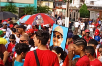Respalda Ciego de Ávila al líder de la Revolución cubana Raúl Castro